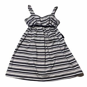 Motherhood Maternity Stripe Tank Dress sz S